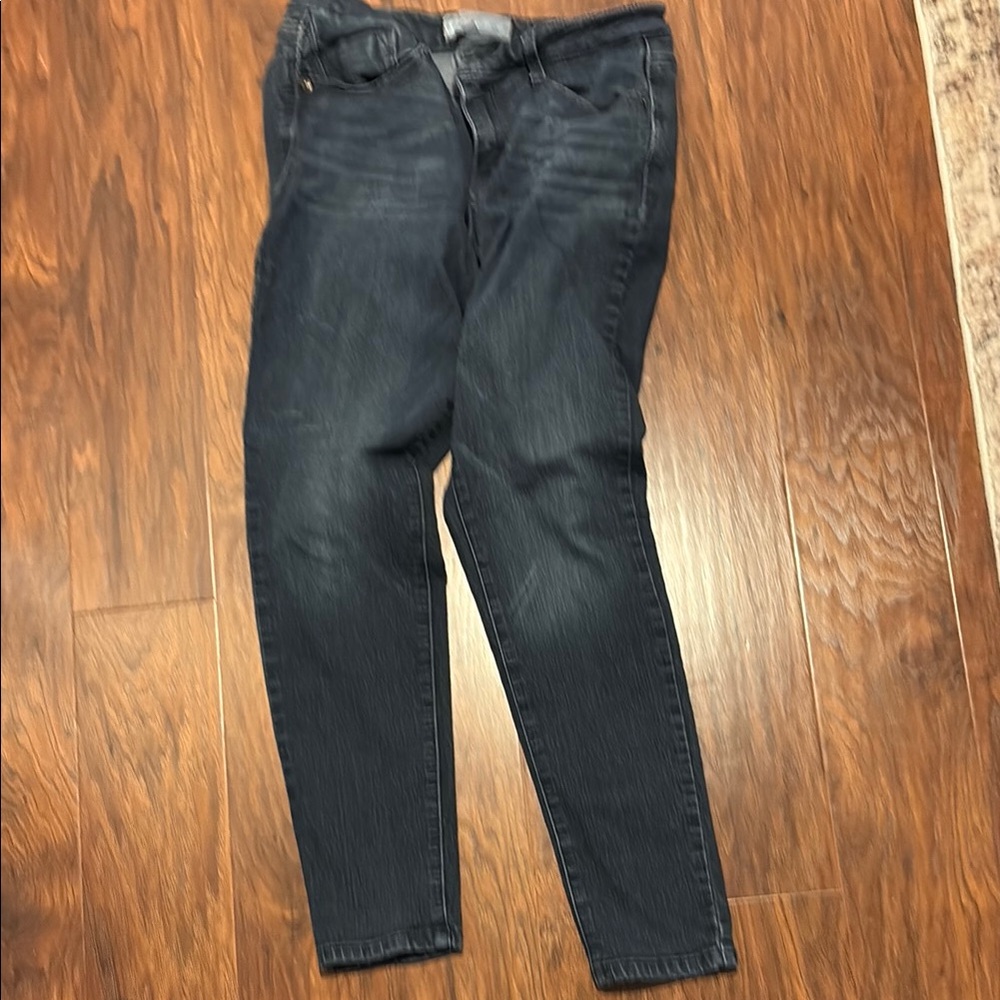 Wit & Wisdom Blue Skinny Jeans with Classic Dark Wash